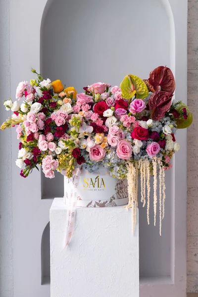 Cascada floral 